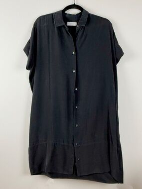 Everlane Black Silk dress, small